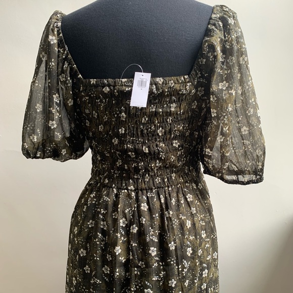 Fit & Flare Smocked Maxi Dress - Picture 5 of 11